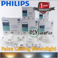 Philips DN020B LED False Ceiling Downlight/ Warm white/ Cool White
