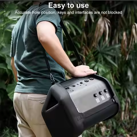 Carrying Case with Shoulder Strap Travel Bag Speaker Case Dustproof Cover for Bose S1 PRO+ Portable 