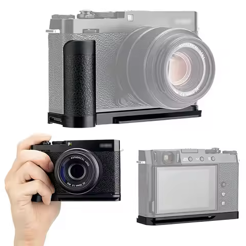XE4 Metal Hand Grip Quick Release Plate L Bracket Holder for Fujifilm X-E4 Replaces MHG-XE4 Hand gri