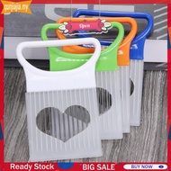 Stainless Steel Onion Slicer Non-slip Vegetable Cutter Sturdy for Kitchen Worker