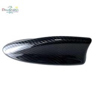 台灣現貨SUBARU 斯巴魯 WRX Impreza STI 2015-2019 汽車黑色真正碳纖維裝飾鯊魚鰭天線罩裝飾