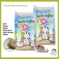 Emily Pets Aspen Wood Shaving Hamster Pet Bedding 10L/ Habuk Kayu Hamster