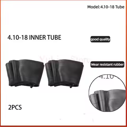 3.50 / 4.10-18 Racing Motorcycle Butyl Inner Tube 4.10 x 18 Inch Tube 120/80-18