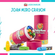 BabyRoo Silky Crayon 6/s 12/s 24pcs | Washable & Safe Crayons for Children's Face Painting Washable 