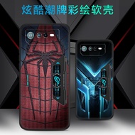 Asus Rog6 Mobile Phone Case Asus Rog Game Mobile Phone 6 Silicone Mecha Rog6pro Creative Cool Protective Case