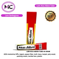 Lem Aibon Murah Tube 20 Gram 40 Gram Asli Original Aica Aibon Kuning Untuk Perbaikan Kain Kulit Sint