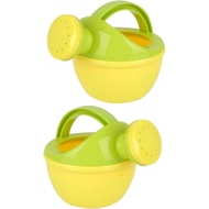 2Pcs Kids Watering Can Bath Water Can Flower Watering Can Kids Bath Toys Beach Toys Play Sand Toys f