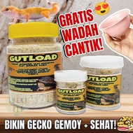 [150 Gr Bottle] Free Container GUTLOAD ESSENTIAL Feed Insect Supplement Food Cricket Cockroach DUBIA