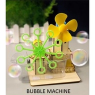 DIY 3D WOODEN MODEL,  BUBBLE MACHINE D4
