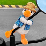 Electric vehicle rearview mirror decorative gadget 电动车后视镜装饰小配件毛绒公仔可爱卡通电瓶摩托车装饰玩偶摆 260409HH