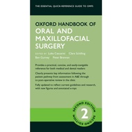 Oxford Handbook of Oral & Maxillofacial Surgery 2E (pdf)