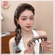 【SH】Polka Dot Ribbon Headband Women Fashion Versatile Braided Hair Temperament Headdress SH