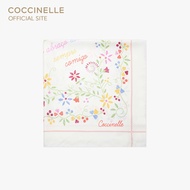 COCCINELLE ผ้าพันคอ รุ่น LENCOS EMBROIDERY FOULARD 380101 สี MULTI BLANCO