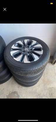 ล้อยางถอดป้ายแดง New BRV ขอบ16 พร้อมยาง Bridgestone 195/60/16 1 ชุด ปี19 #ราคาต่อวง #ขายยกชุด