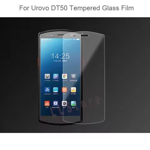 2/3Pcs/Lot For Urovo DT50 HD Tempered Glass Protective Film Screen Protector