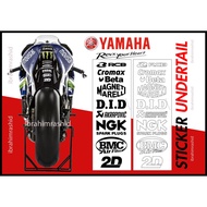 STICKER UNDERTAIL FOR YAMAHA / Y16ZR / NVX / HONDA / RS150 / Y15ZR / Y16ZR - MOTOGP SPONSOR STICKER