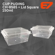 CUP PUDING CH-8585+LID 150ML CETAKAN DESSERT CUP JELLY CUP (1000PCS) -