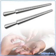 [LzdjlmybbMY] Metal Ring Sizer Tool, Sturdy And Portable Ring Sizer, Lightweight for Women And Men, 