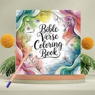 1pc Bible Verse Coloring Book, 20 Pages Adult Coloring Book