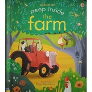 Usborne Peep Inside Farm 22S J