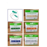 [FREE GIFT] TOP WINGED INFUSION SET / BUTTERFLY NEEDLE 50'S [ 23G / 27G]