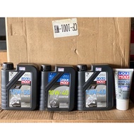 LIQUI MOLY 4T 10W-40 / 15W-50 / SCOOTER 10W-40 / GEAR OIL 80W-90