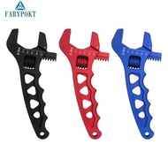 Adjustable Aluminum Wrench for 3AN and 16AN Fittings with Ergonomic Grip