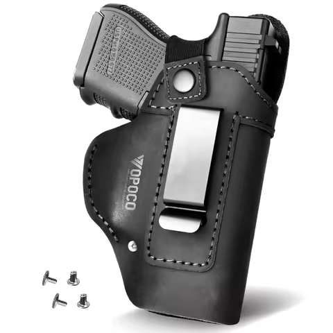 Genuine Leather Holster for Sig P365 X Macro IWB Carry Gun Holsters for Glock 19 M&P 9mm Shield EZ/ 