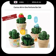 Cactus All-in-One Perfume Bar Set – Mild Acidic Soap & Home Decor Gift