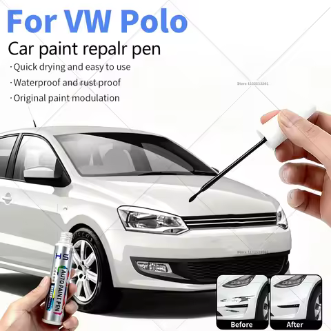 Car Paint Repair Pen For Volkswagen Polo Touch Up Scratch Remover DIY Auto Accessories Orange White 