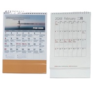 Year 2026 desktop table hanging wall hang chinese calendar calender desk flip