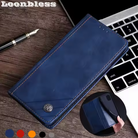 Retro Button Etui For Vivo X80 V2183A V2144 Phone Case Leather Coque Vivo X80 Pro V2185A V2145 X 80 