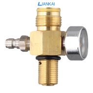 LIANKAI สแตนเลสถังอากาศที่แข็งแกร่งควบคุมเข้ากันได้กับสำหรับระบบ HPA