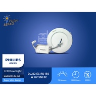 Downlight Slim LED Philips DL262 EC RD 100 6W 30K W HV SNI 02