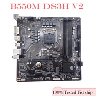 For Gigabyte B550M DS3H V2 Motherboard supports Ryzen 3000/5000 series CPU board Mainboard Tested