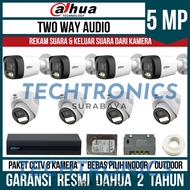Dahua 5MP Two Way Audio 8 Channel CCTV Package with 8 Cameras | Elementary School