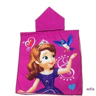 🔥READYSTO K🔥SOFIA KIDS TOWEL BAJU MANDI 2Y 3Y 4Y 5Y 6Y 7Y 8Y 9Y 10Y