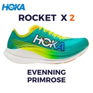 รองเท้าวิ่ง Hoka Rocket X 2 Evenning Primrose Size36-45 รองเท้าผ้าใบผู้ชาย รองเท้าผ้าใบผู้หญิง รองเท้าวิ่งชาย รองเท้าวิ่งหญิง รองเท้ากีฬา รองเท้าออกกำลังกาย
