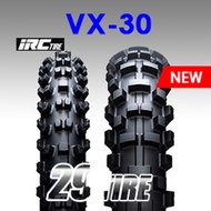 ยางวิบาก ขอบ 21/18  IRC รุ่น VX30 (VX 30) ใส่ CRF Rally, 250L, KLX250 80/100-21 90/90-21 110/100-18 