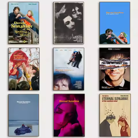 Movie "Eternal Sunshine of The Spotless Mind" Canvas Prints Poster Retro Classic Art Prints Bedroom 