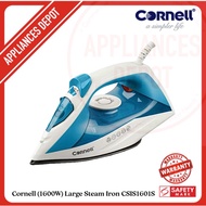 Cornell (1600 Watt) Large Steam Iron CSIS1601S | CSI-S1601S (1 Year Warranty)