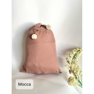 Korean Parachute Mini Travel Prayer Robe 2 in 1 + Prayer Rug - Premium-Mocca 2024 Thick Premium Trav