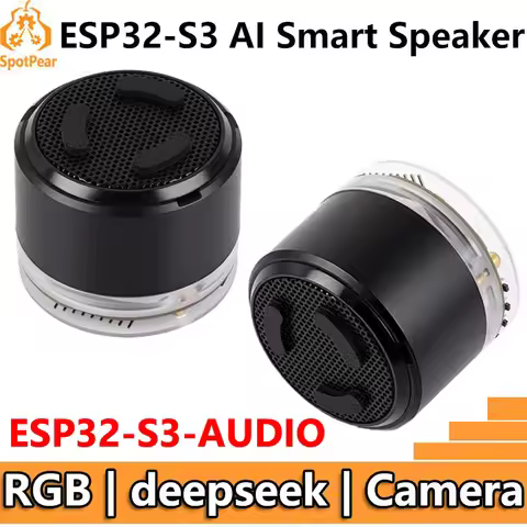 DeepSeek AI Voice Chat ESP32-S3 AUDIO Board ESP32-S3-Box N16R8 AUDIO Board Support External LCD / Ca