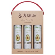 【壽滿趣-Somuch】頂級冷壓初榨酪梨油三入禮盒(250mlx3)