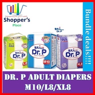 Dr. P Adult Diapers M10/L8/XL8/TENA Dr.P Adult Diapers M10/L8/XL8