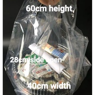 🇸🇬 (SG Seller) 20 to 50pcs Wholesale Qty Price 40x28x60cm 12 inch plastic bags