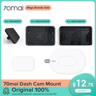 Original 70mai tools packs,Mount and Electrostatic Sticker For 70mai Dash Cam 1S,M300,Pro Plus+ A500