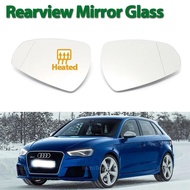 For Audi A3 S3 RS3 RS A S 3 2013-2020 8V0857535D, 8V0857536D Car Side Mirrors Reflective Lens Rearvi