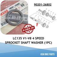Yamaha Original LC135 V1 V2 V3 V4 V5 V6 V7 V8 4 Speed Sprocket Shaft Washer Transmission Drive Axle 