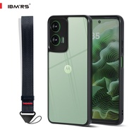 IBMRS Camo Clear Transparent Shockproof Phone Protection Case Designed for Motorola Moto G35 Full Co